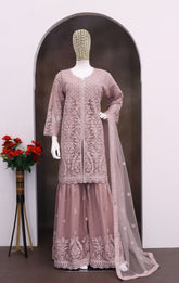 Sana by Sayuri - A New Hue of Opulence | Semi-Stitched Palazzo Suit 5819-C